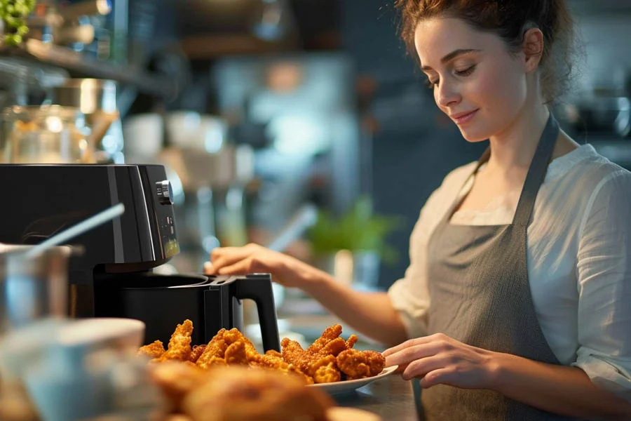 modern air fryer