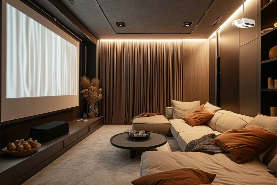 led projector home cinema